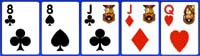 EL PUNTAJE DEL POKER: DOBLE PAREJA