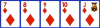 EL PUNTAJE DEL POKER: ESCALERA REAL