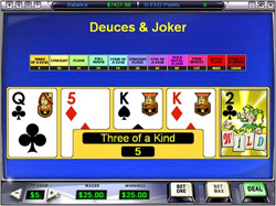VIDEOPOKER A 1 MANO VIDEOPOKER A 1 MANO
