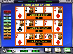 VIDEOPOKER A 3 MANOS VIDEOPOKER A 3 MANOS